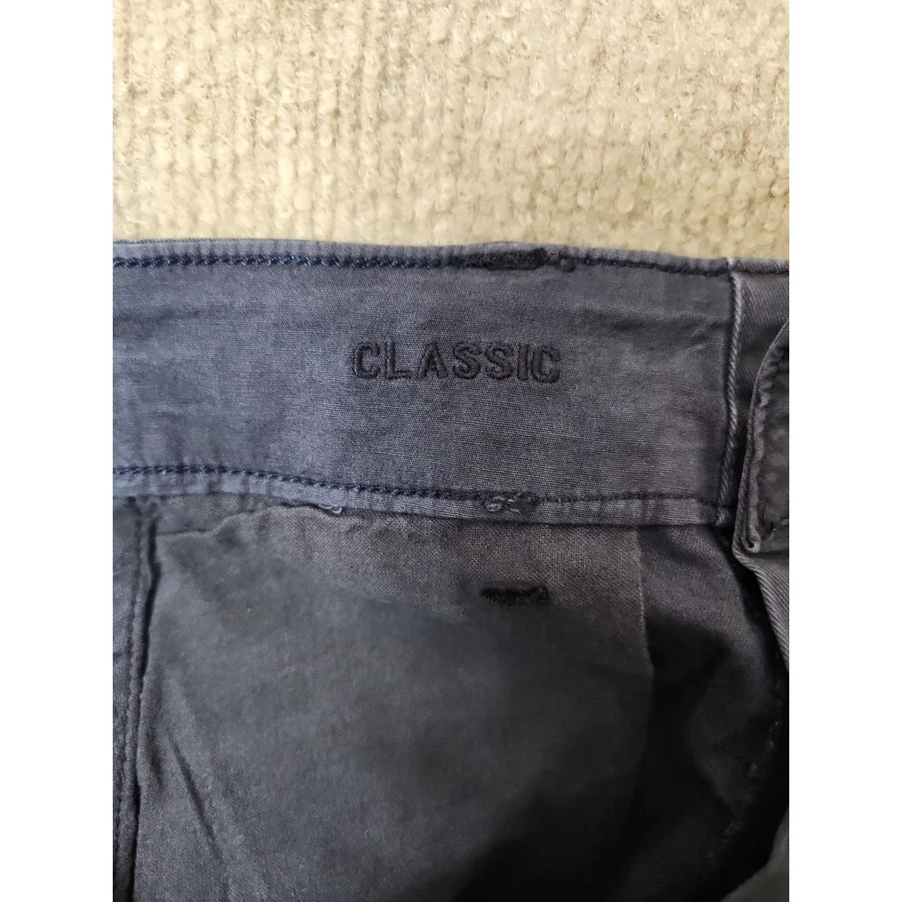 American Eagle Next Level Flex Shorts Mens 34 Blue Classic Fit Stretch